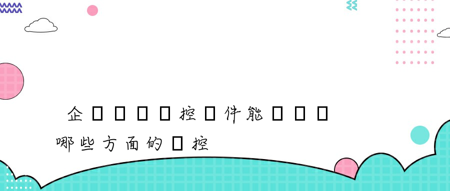 企業電腦監控軟件能夠實現哪些方面的監控