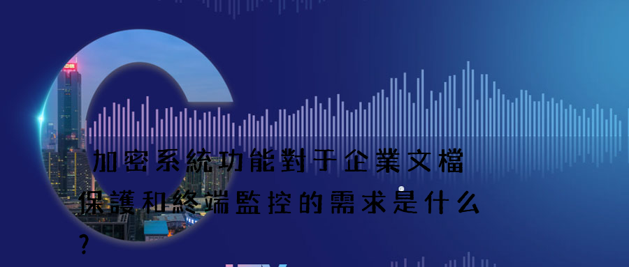 加密系統功能對于企業文檔保護和終端監控的需求是什么？