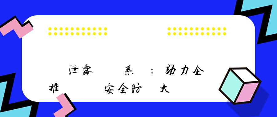 數據泄露審計系統：助力企業推動數據安全防護大計