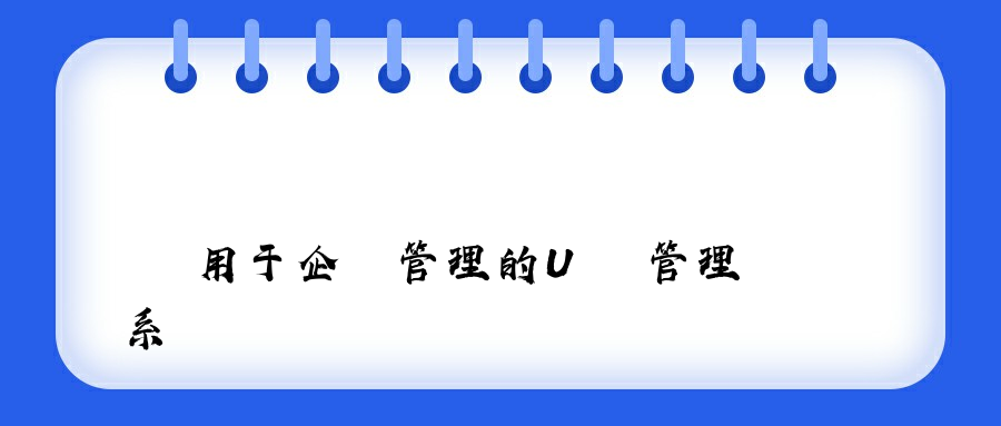 適用于企業管理的U盤管理系統